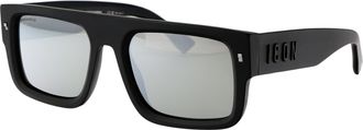Dsquared2 Mens Sunglasses Matte Black Acetate