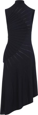 Alaia Black Asymmetric Dress
