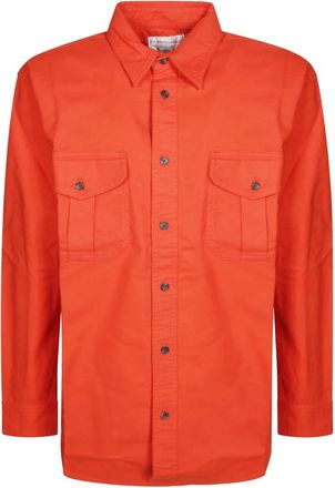 Filson Alaskan Guide Shirt - Heren - Casual Overhemden - Rood - M - Katoen - Overhemden