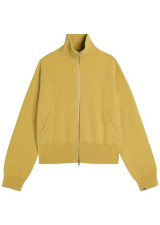 Extreme Cashmere Extreme Cashmere N&deg;385 Xtra Cute Cashmere Cardigan - Yellow - One Size