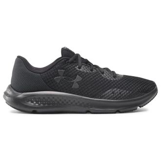 Under Armour Charged Pursuit 3 Textile Mens Low Top Trainers - Black - Size:UK 10.5