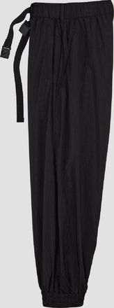 Yohji Yamamoto Mens Y-3 3-Stripes Nylon Shell Joggers in Black