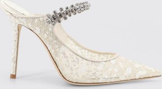 Jimmy Choo London Mules Bing Jimmy Choo in pizzo con strass incastonati