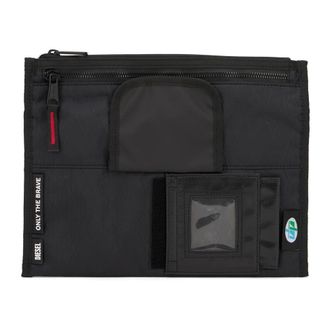 Diesel Cross Body Bags, male, Black, Size: ONE SIZE Essential Messenger Bag