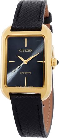 Citizen L Eco-Drive Black Dial Watch EM1192-01E