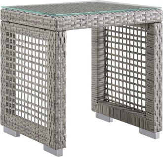 ModWay Discontinued Modway Outdoor Aura Outdoor Patio Wicker Rattan Side Table