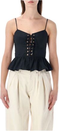 Isabel Marant Tops, Dames, Zwart, S, Sleeveless Tops
