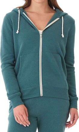 Threads 4 Thought Full Zip Hoodie in Watercress at Nordstrom, Size Xx-Large