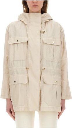 Fay Parka - Dames - Zomerjassen - Beige - L - Jassen