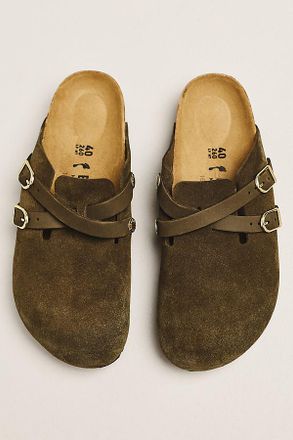 Birkenstock Blair Suede Clogs