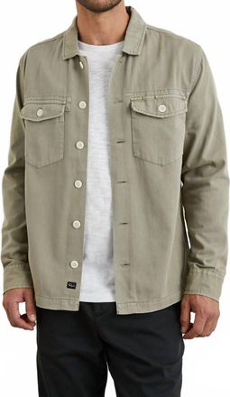 Rails Kerouac Shirt Jacket In Natural