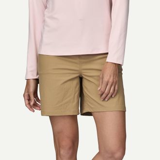 Patagonia Quandary Shorts In Classic Tan