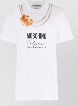 Moschino cotton printed t-shirt