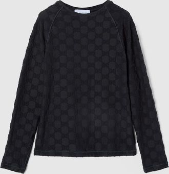 Gucci Kids - GG Terrycloth T-shirt, Size 10 years, Blue, Ready-to-wear