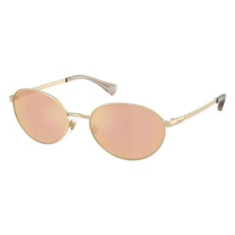 Ralph Lauren Sunglasses, female, Yellow, Size: 55 MM Ra4148 Sunglasses