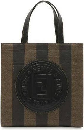 Fendi Pre-owned Backpacks, female, Brown, Size: ONE SIZE Pre-owned Plastic Backpack