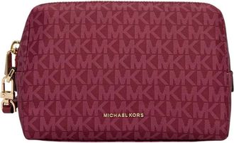 Michael Kors Pochette cosmetica Zadie - - Bags - Donna - Marrone - ONE SIZE