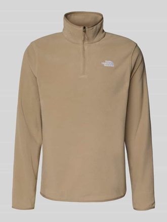 The North Face Sweatshirt mit Label-Stitching in Beige, Größe XL