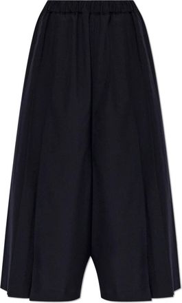 Comme Des Gar&ccedil;ons Broeken, Dames, Blauw, S, Wol, Wollen Broek