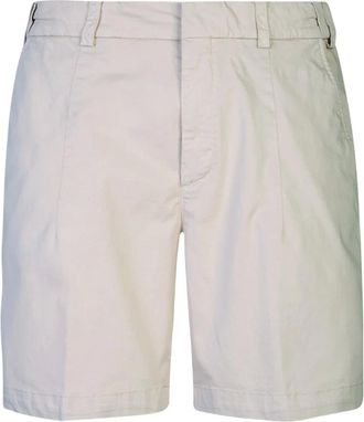 Eleventy Korte Broeken, Heren, Beige, S, Katoen, Bermuda Chino
