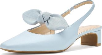 Life Stride Lucia Slingback Shoes High Womens Heels Pearl Blue : 7.5 W (C), Synthetic
