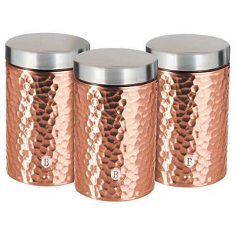 Berlinger Haus Set di 3 contenitori da cucina BERLINGER HAUS Rose Gold BH-6727
