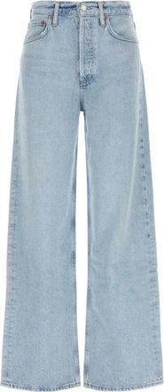 A Gold E Ren 32 Jean - Dames - Loose Fit Jeans - Blauw - W24 - Katoen - Jeans