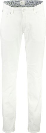 Brax Broek Brax Chuck wit linnen slim