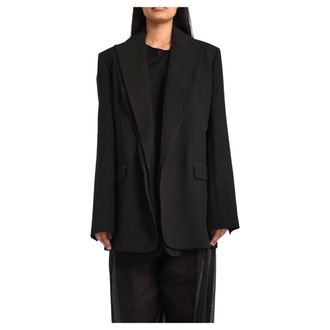 Sportmax Sportmax, Blazers, female, Black, Size: XS Blazers