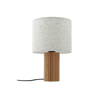 Lindby Lindby L&aacute;mpara De Mesa kimiko En Marr&oacute;n Madera