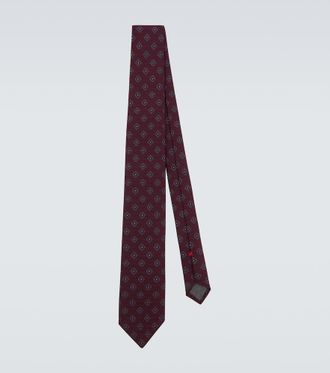 Brunello Cucinelli Silk jacquard tie