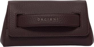 Orciani Gossip Soft Clutch - Dames - Clutches - Rood - ONE Size - Leer - Tassen