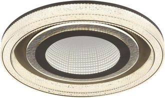 Globo Lighting L&aacute;mpara De Techo Led Semiempotrada Integrada Antracita Mate Led Regulable 2700-6000k Control Remoto