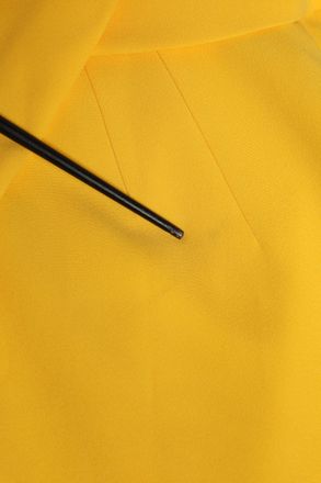 Dolce & Gabbana Yellow One Shoulder Side Slit Sheath Womens Dress (Pre-Owned)
