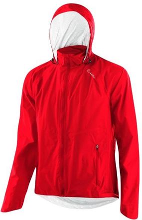 LOEFFLER Jacket with Hood Comfort Fit WPM Pocket Velojacke f&uuml;r Herren | rot