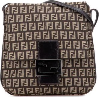 Fendi Pre-owned Cross Body Bags, female, Brown, Size: ONE SIZE Pre-owned Vintage Cross Body Bag