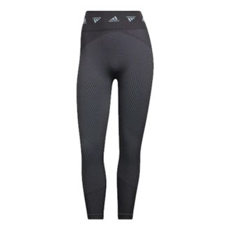 adidas (WMNS) adidas AEROKNIT Training 7/8 Leggings Asia Sizing Grey HD1981