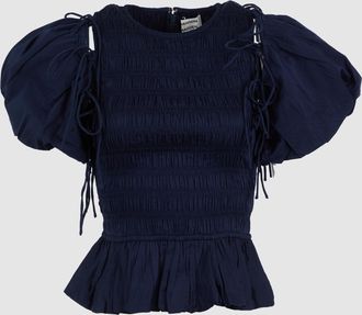 Damson Madder Blouse Becca Navy