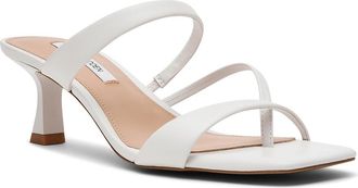 Steve Madden Ajay Womens Sandals White Leather : 6.5 M