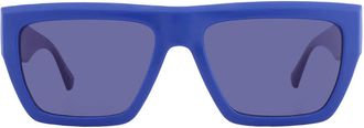 Calvin Klein Blue Square Mens Sunglasses CKJ23653S 400 55