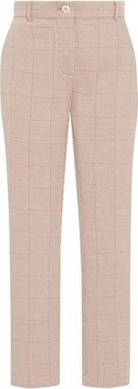 Rosetta Getty Pantaloni skinny a quadri - Toni neutri
