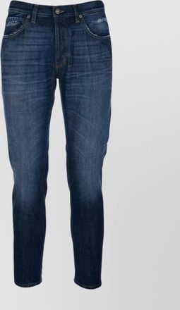 Dondup denim trousers with front and back pockets