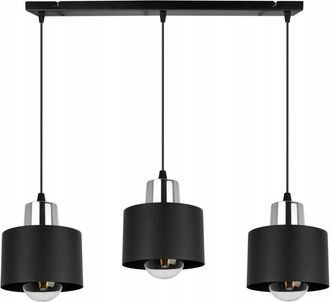 OEM L&aacute;mpara De Techo Moderna Colgante L&aacute;mpara Led Negra