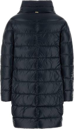 Herno Womens Navy Blue Dora Down Jacket 9200 Piumini
