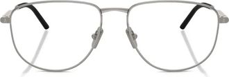 Moncler rectangle glasses - Grey