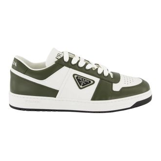 Prada Sneakers, male, Green, Size: 12 US Downtown Sneakers