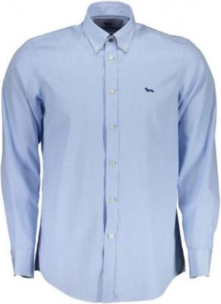 Harmont & Blaine Casual overhemd - Heren - Casual Overhemden - Blauw - 2XL - Overhemden