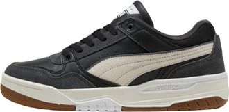 Puma Mens Rebound Retro Shoes, Black/White/Dusky Gray/Warm Whit, 6.5 UK