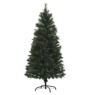 OEM &Aacute;rbol De Navidad 150 Cm Artificial Con 219 Agujas De Pino De Pvc Ign&iacute;fugo Base Plegable Y Soporte De Acero Montaje R&aacute;pido Decoraci&oacute;n Navide&ntilde;a Para Int