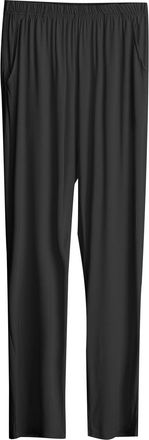 Generic Women Wide Leg Trousers Cotton Modal Pajama Bottoms Lightweight Activewear Trousers Elastic Waist Trousers for Women Plus Size Stretch Pull On Pants L